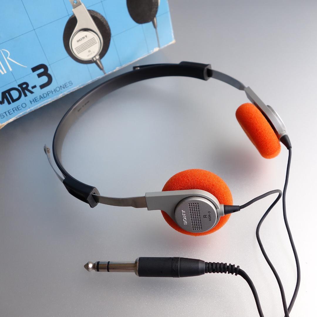 【音出し確認済】MDR-3 高音質 ソニー ヘッドホン レトロ ヴィンテージ