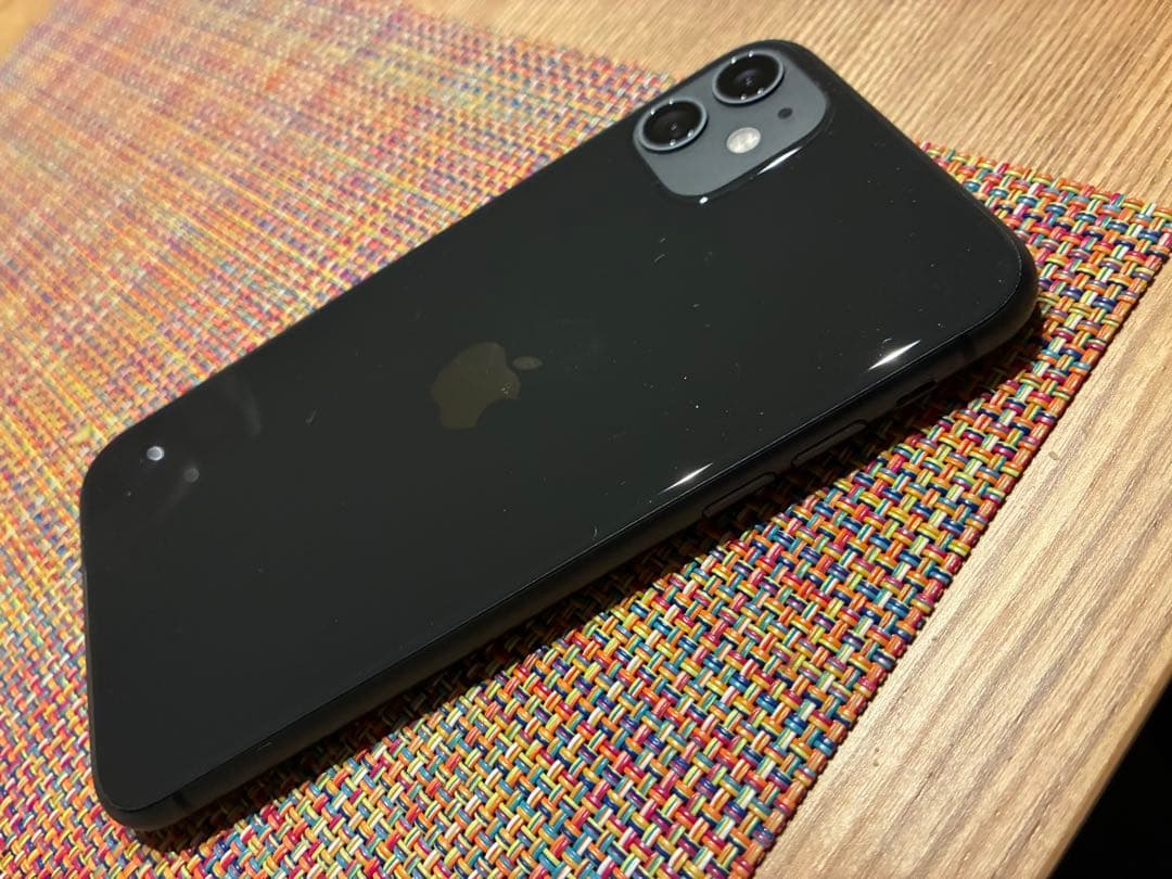Apple iPhone 11 ブラック 本体・充電器・充電ケーブル
