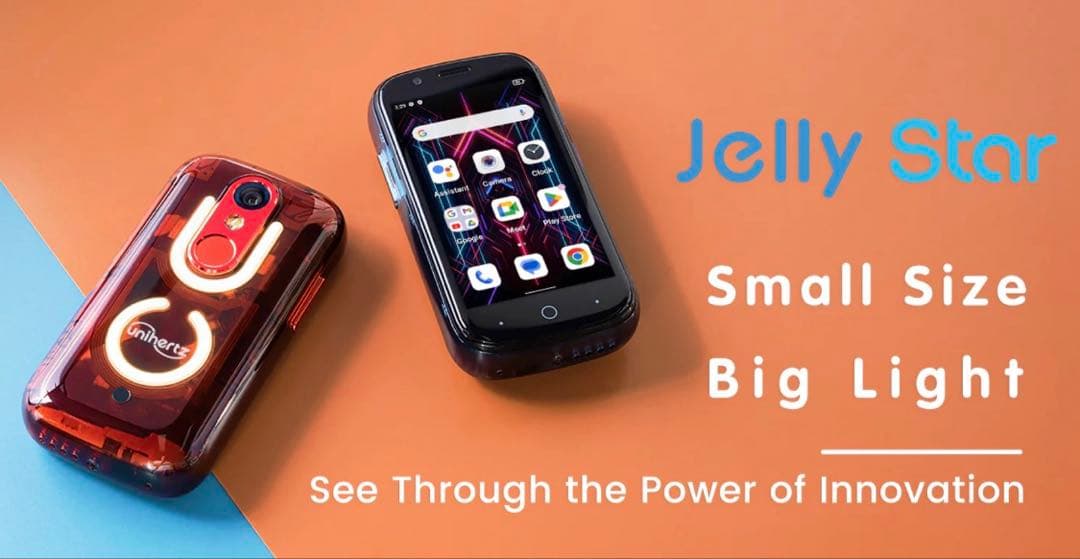 Unihertz Jelly Star SIMフリー 小型スマホ