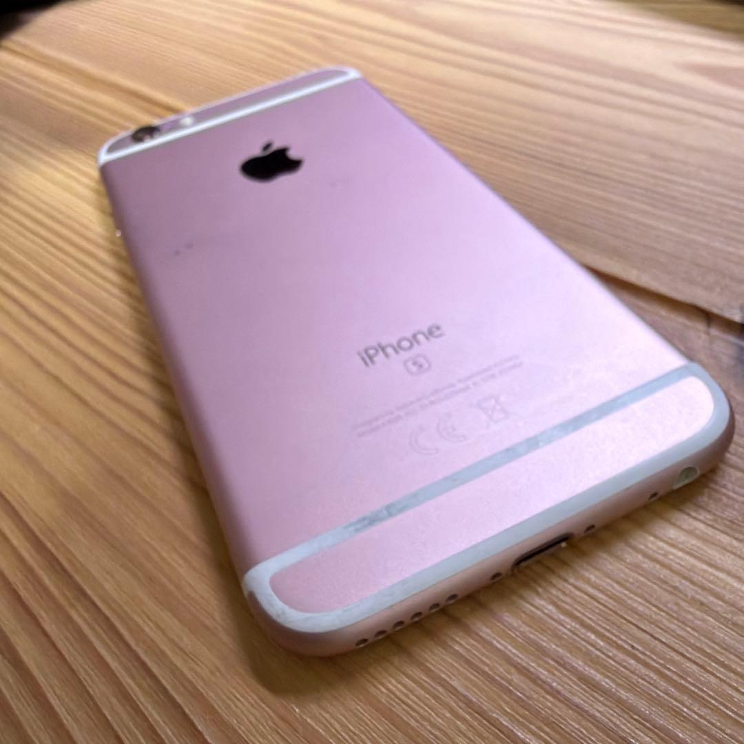 iPhone6s 128GB ピンクゴールド　MKQW2J/A 83%