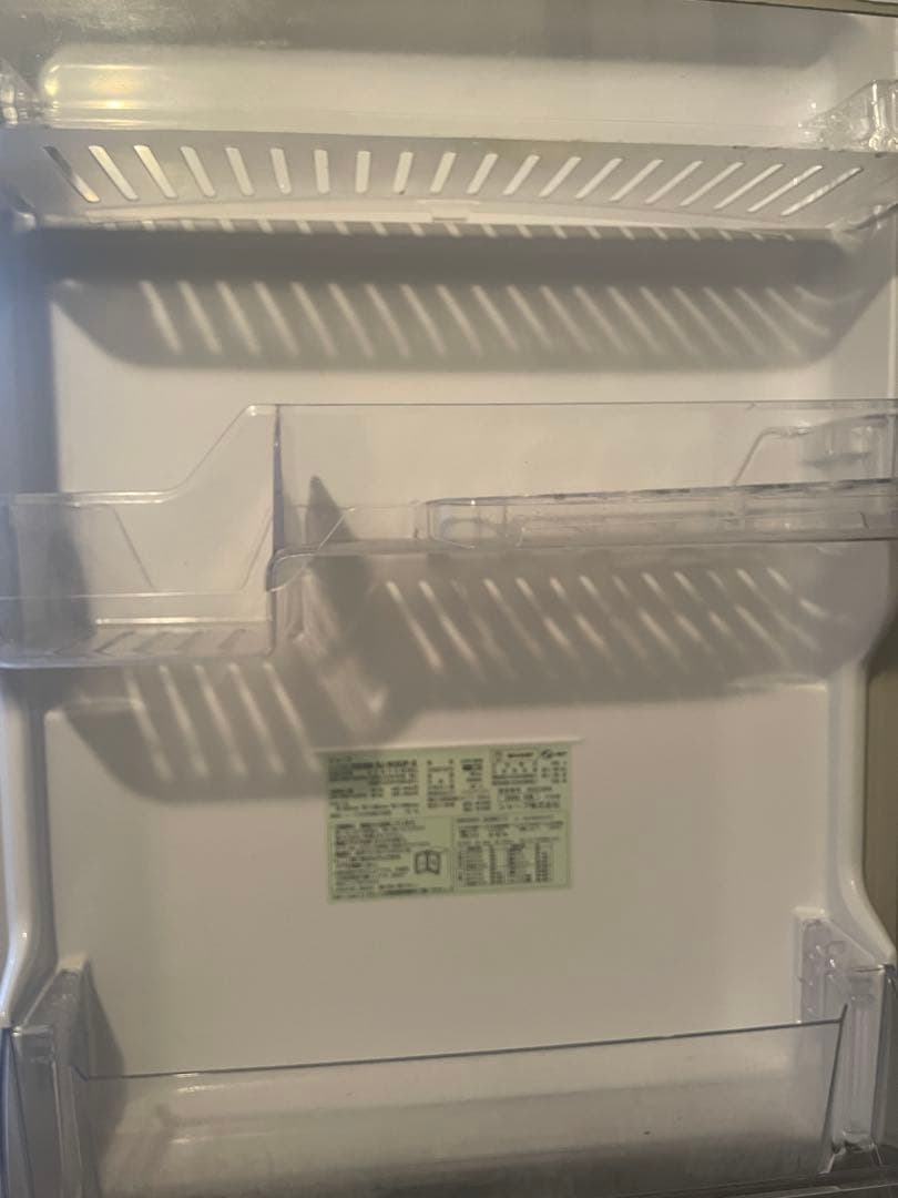 SHARP 350L 冷蔵庫 SJ-W352F-S シルバー