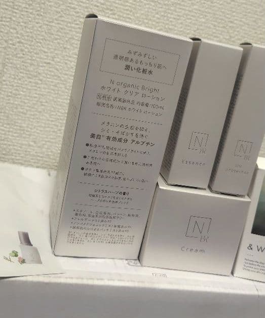 【新品未使用】N organic Brightシリーズ　スキンケア　ファンデ