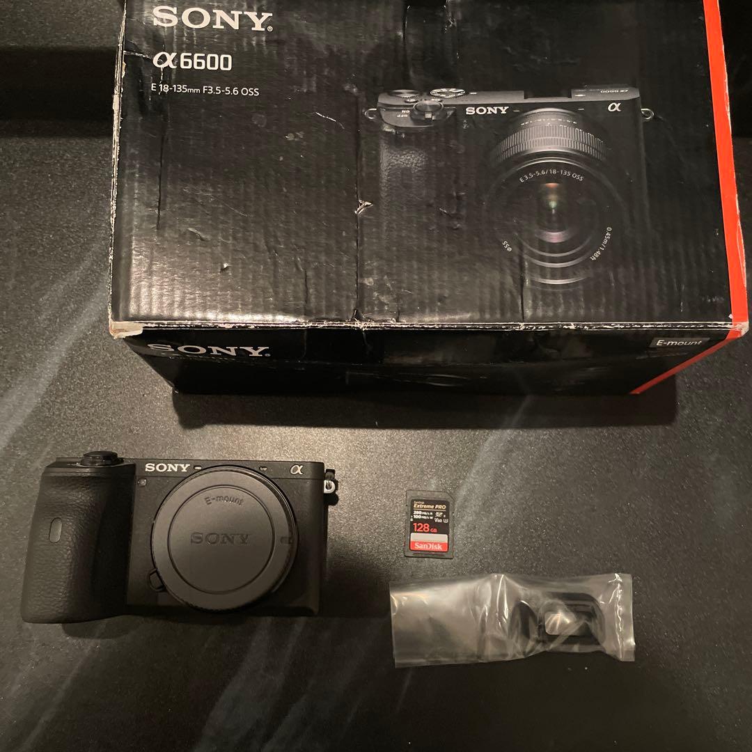 SONY ミラーレス一眼 α6600 ILCE-6600 メモリーカード付き