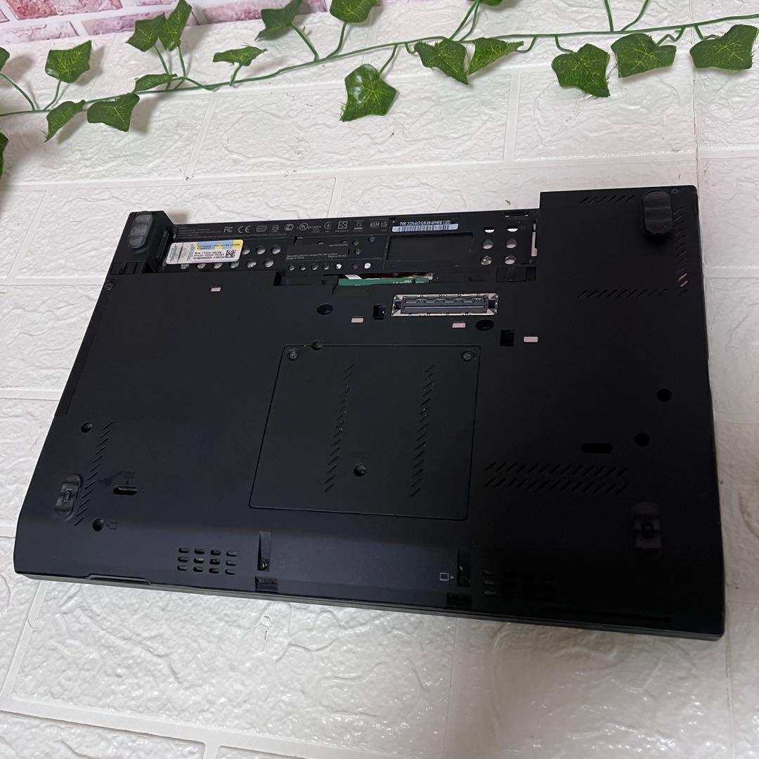 ★中古レノボパソコンSSD128GB★X230 カメラ ノートPC401