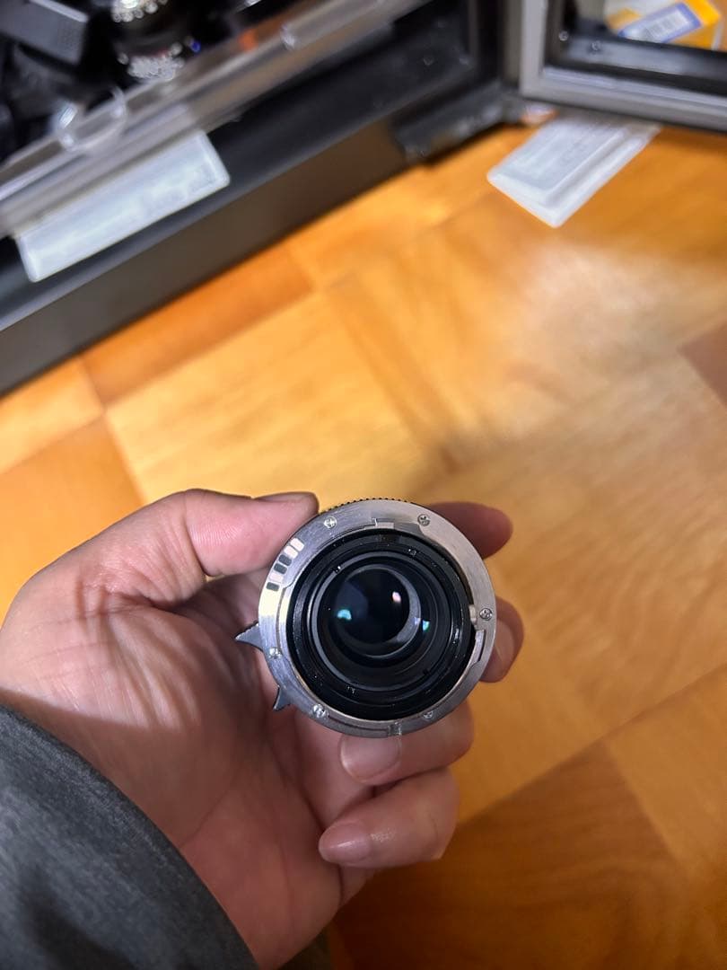 ズマリット　Leica summarit 50mmf2.5 スクエアフード付き