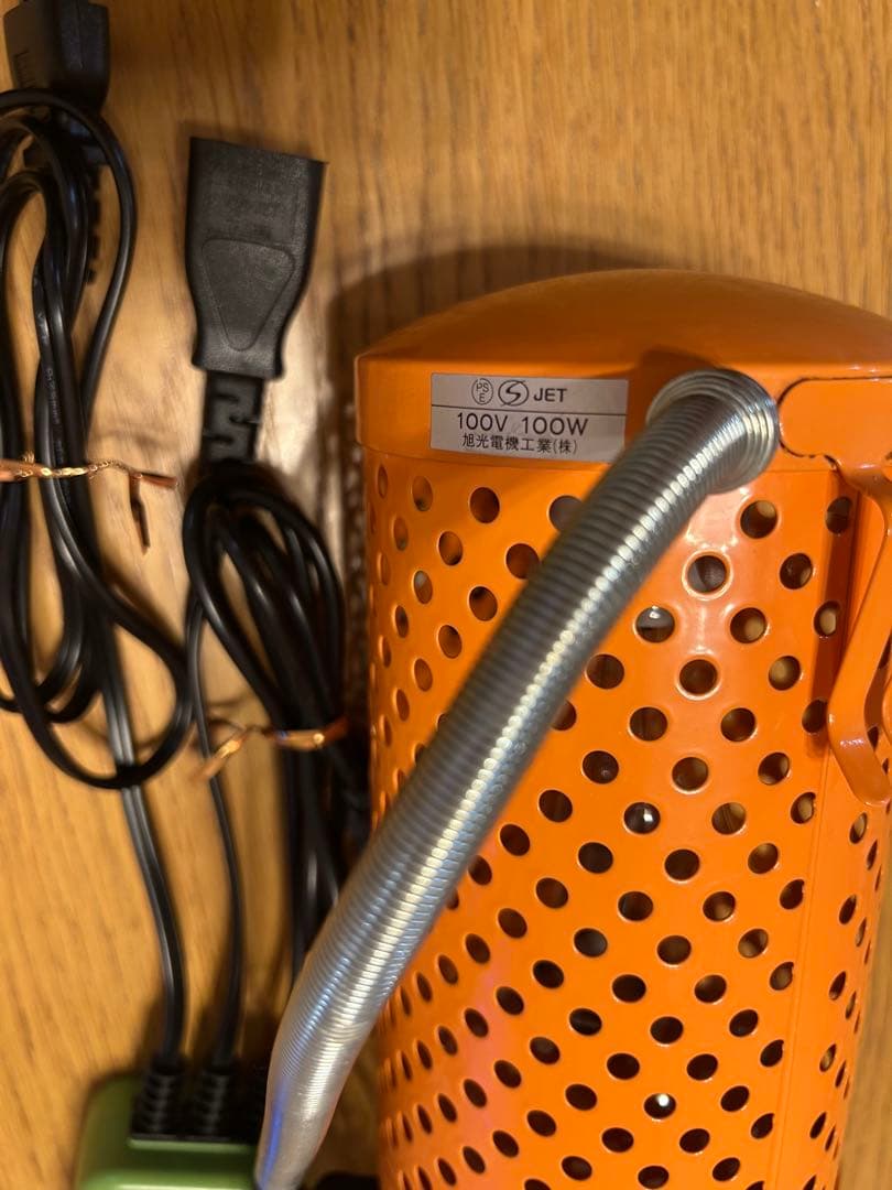 ルルアサヒ ペットヒーター100W & 電子サーモスタット