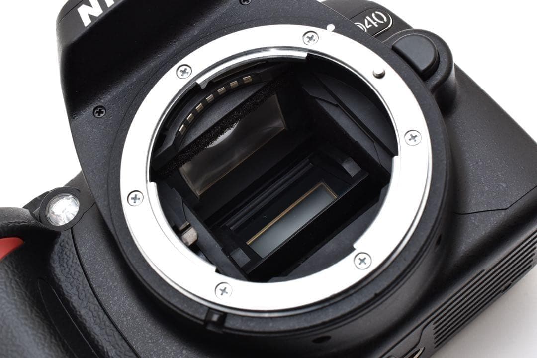 ❤️ Nikon D40 ❤️ 一眼レフ　ダブルレンズセット　ショット数　5547枚
