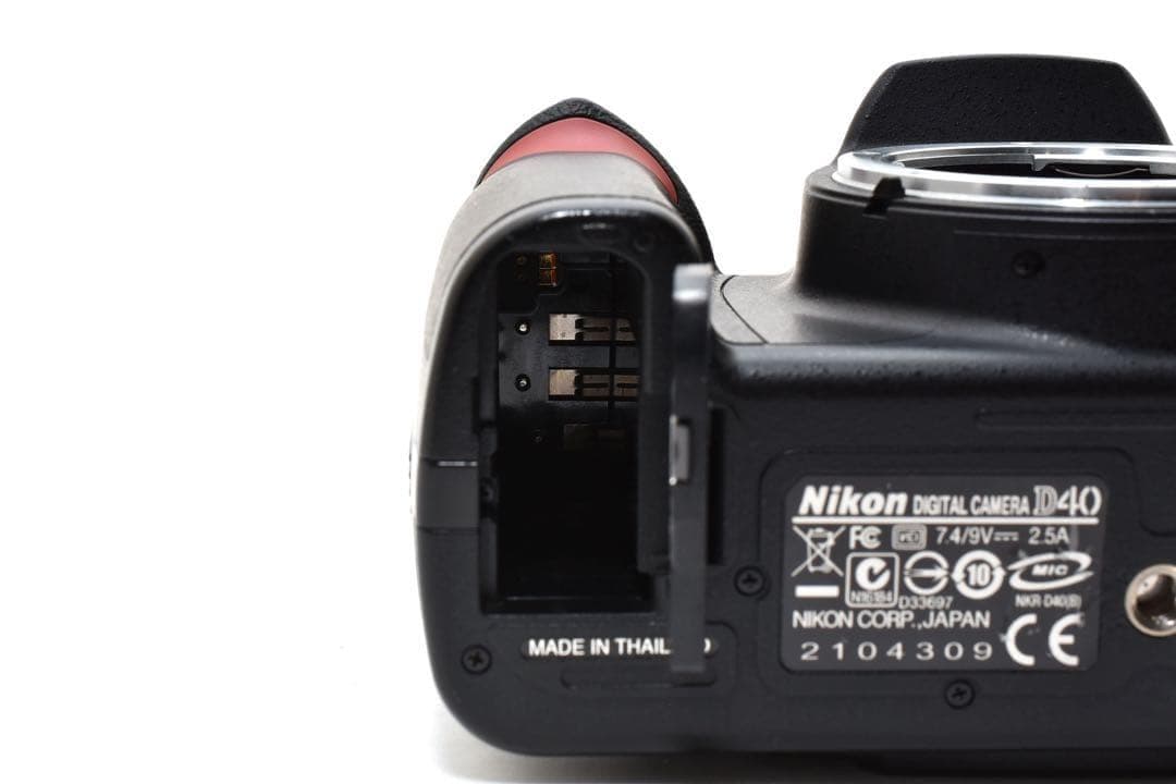 ❤️ Nikon D40 ❤️ 一眼レフ　ダブルレンズセット　ショット数　5547枚