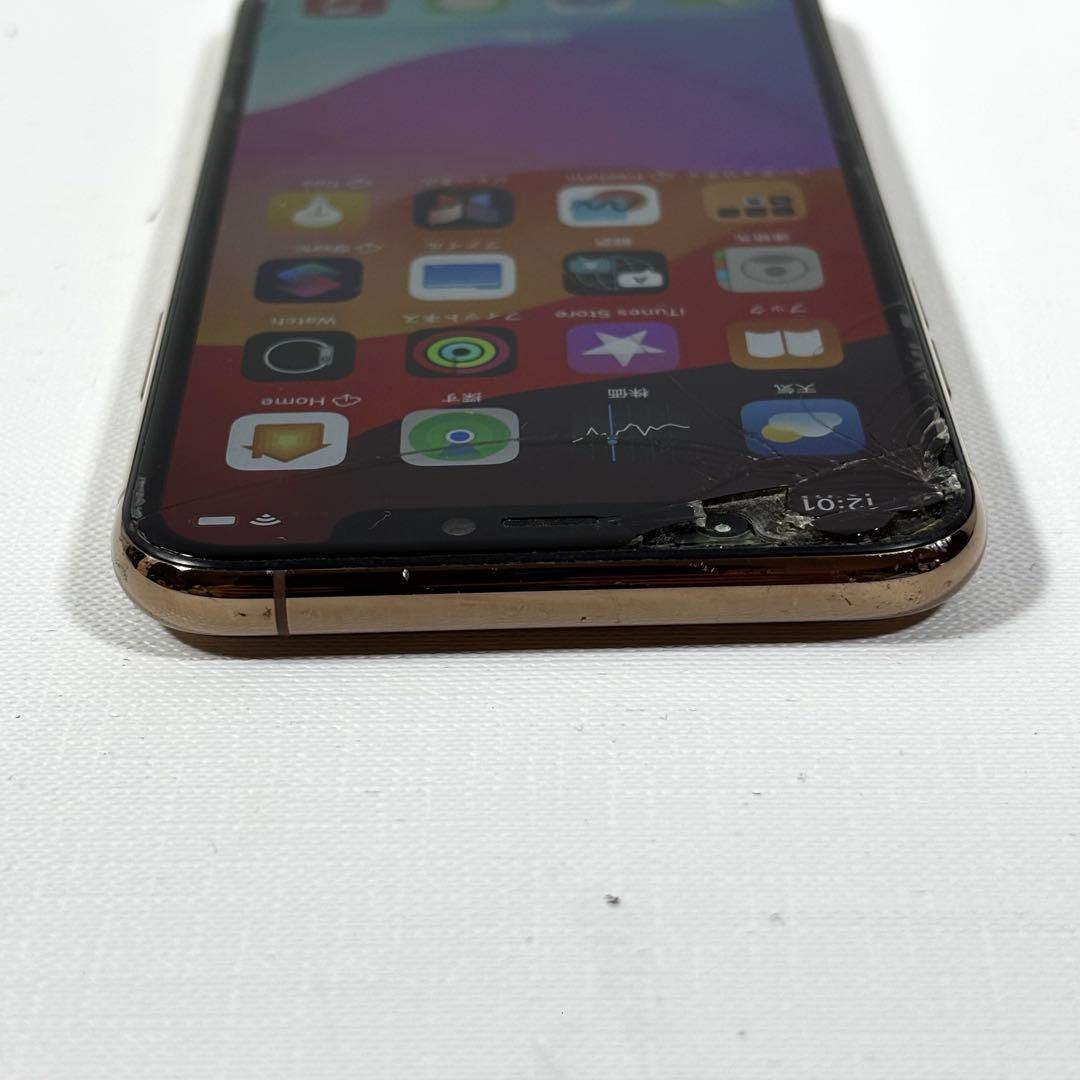 【ジャンク】iPhone 11 Pro 256GB 画面割れ Face ID不可