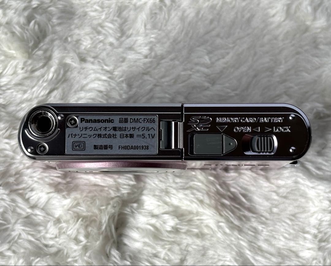 【Panasonic】極美品！パナソニック LUMIX DMC-FX66 人気色