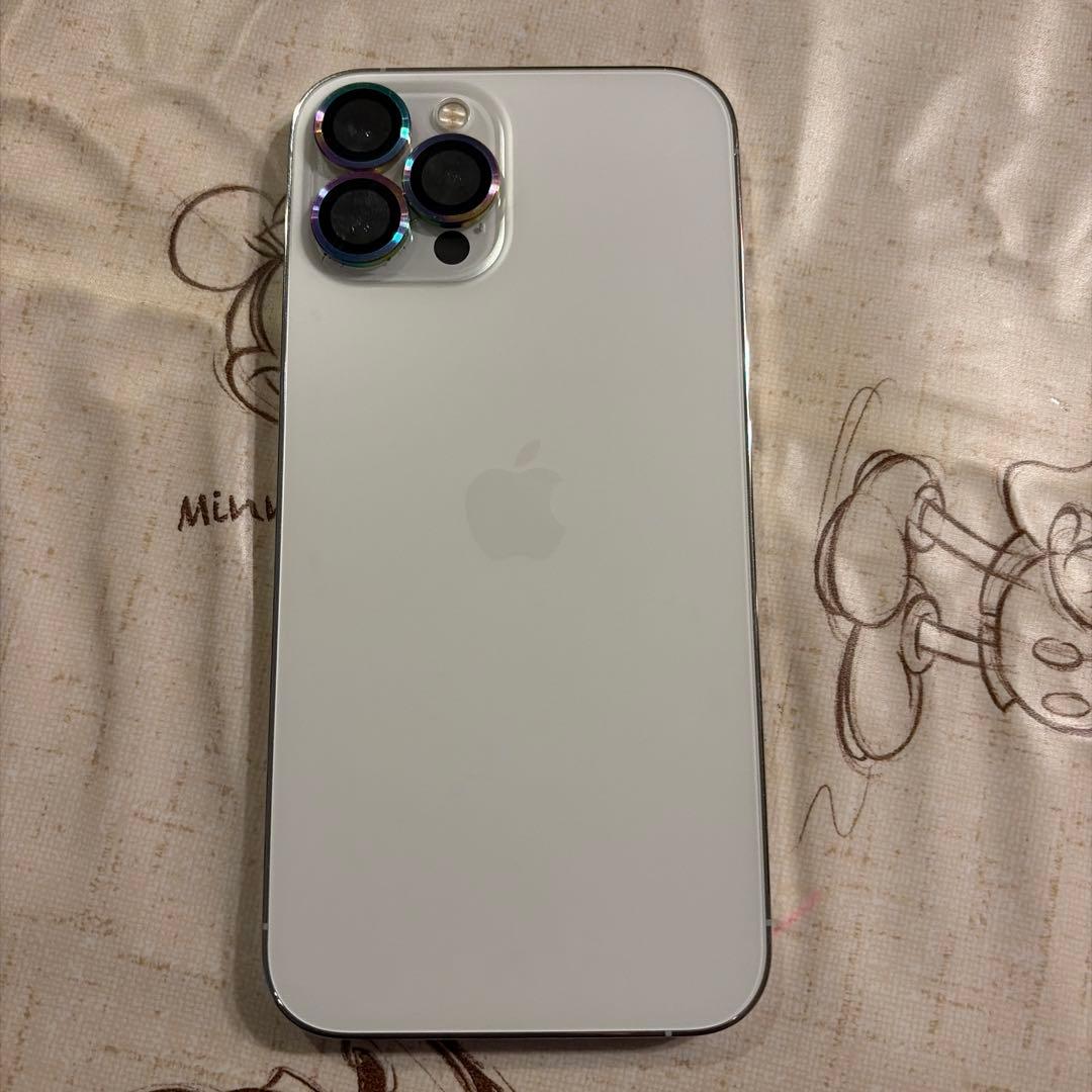 夢*様 Apple iPhone 12 Promax SIMフリー　ホワイト 本