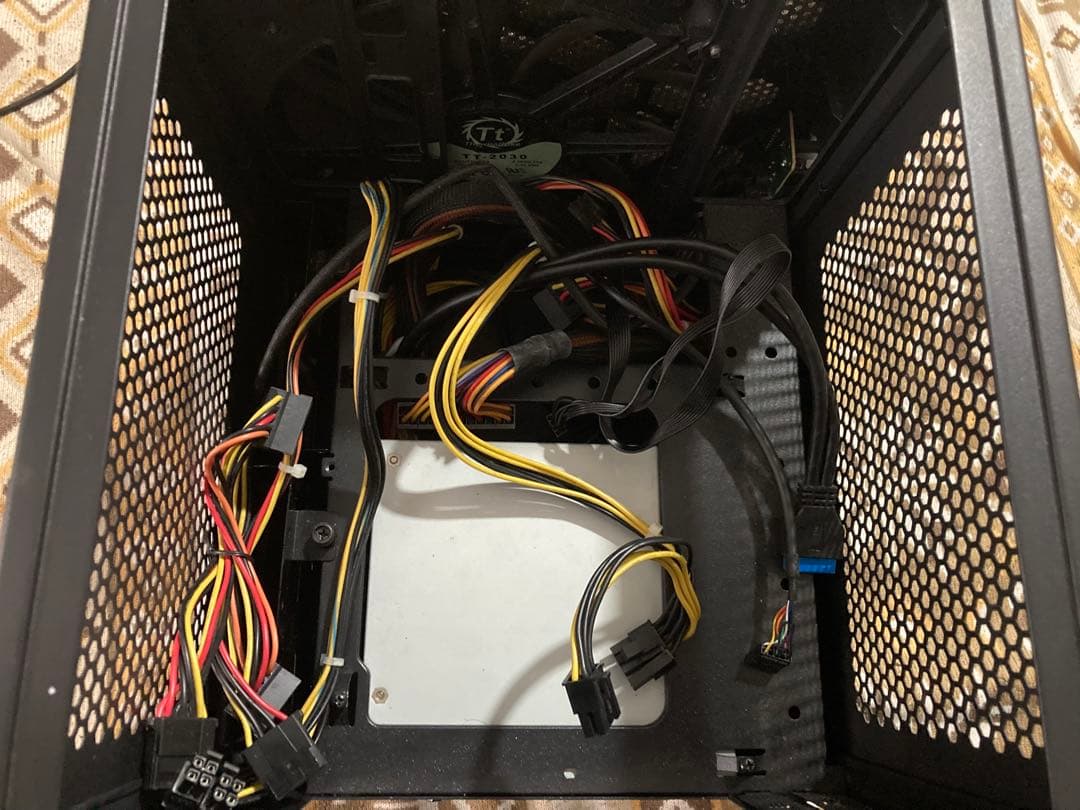 Mini-ITX PCケース Core V1 電源セット