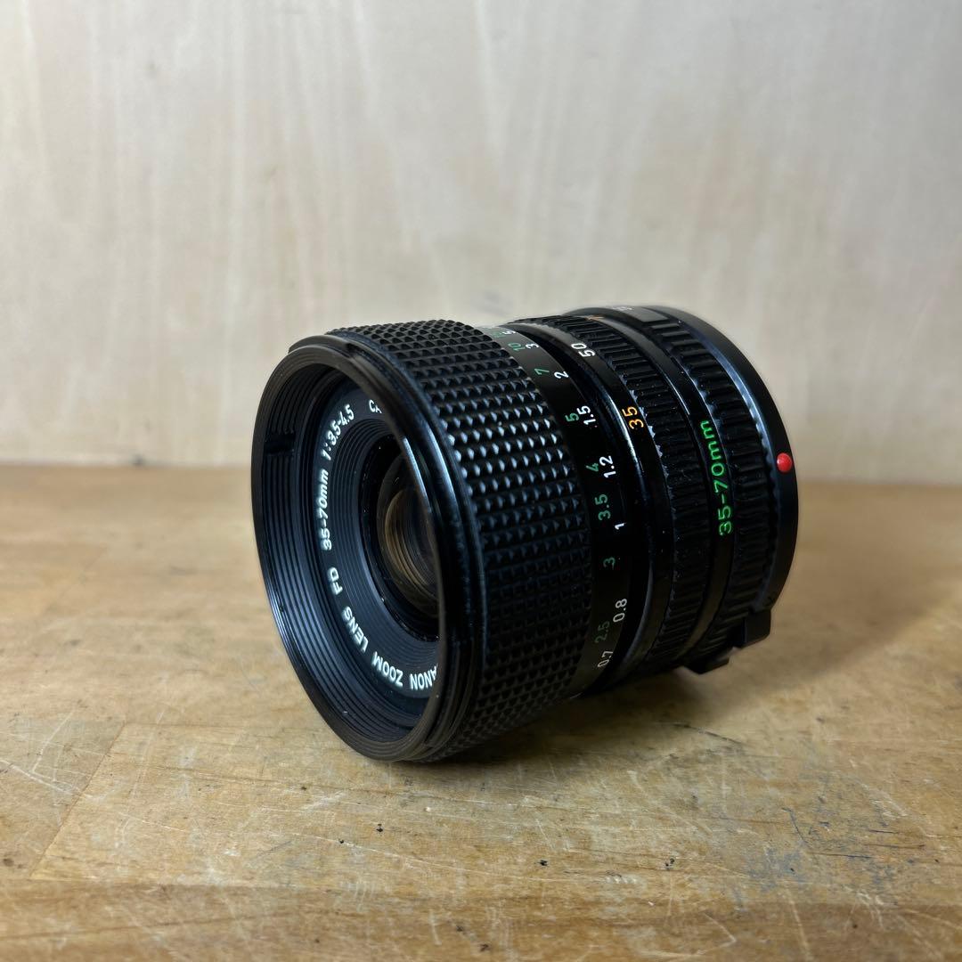 Canon AE-1 +FD 35-70 f3.5-4.5 鳴きなし　完動美品