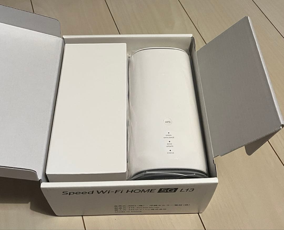 UQ Speed Wi-Fi  5G L13 新品未使用