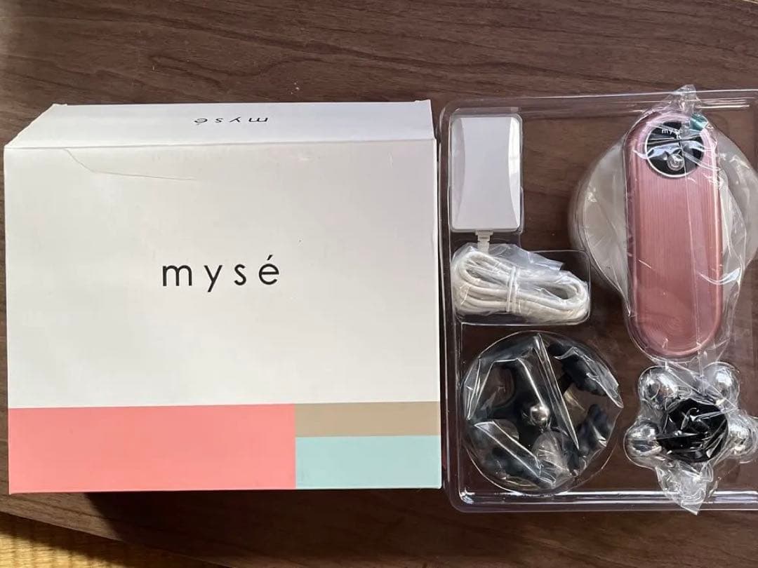 mysé フェイシャルケア美容器 ピンク
