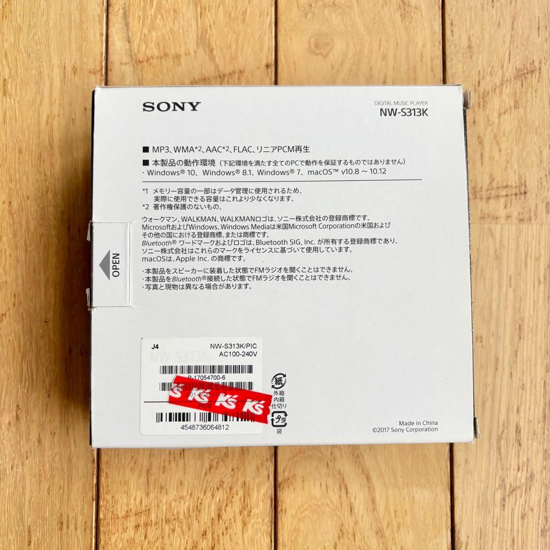 美品 SONY NW-S313K ピンク ウォークマン ソニー