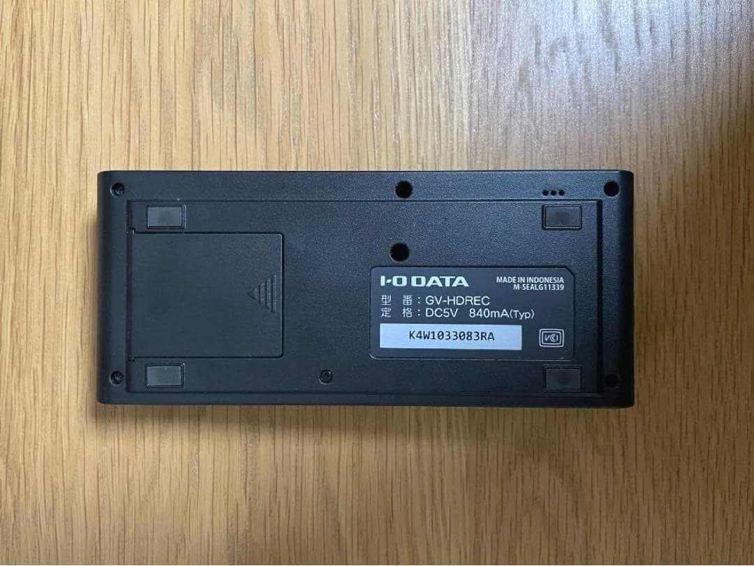 【動作確認済】IO DATA GV-HDREC キャプチャーボード PC不要録画
