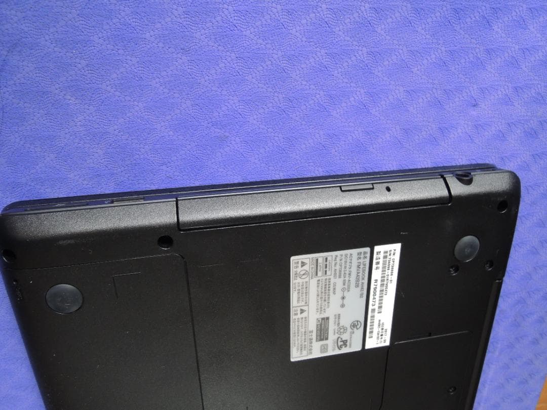 富士通ノートPC 光沢黒 LIFEBOOK AH42/B2 FMV A42B2B