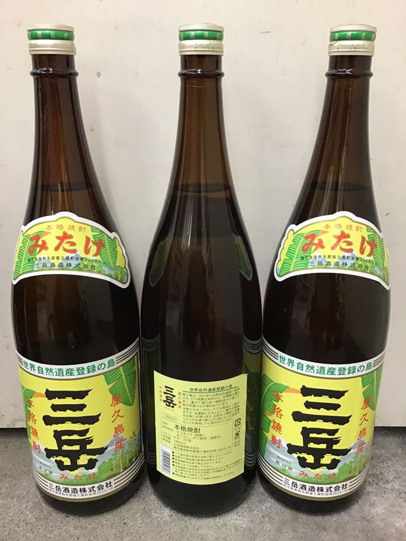 【鹿児島 芋焼酎 品薄 人気銘柄】　三岳 / 伊佐美　１．８L　２種６本セット