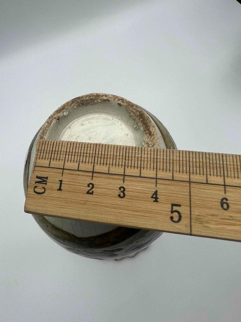 粉彩花卉文瓶一対　華道　香具　唐物　古美術(E-63)