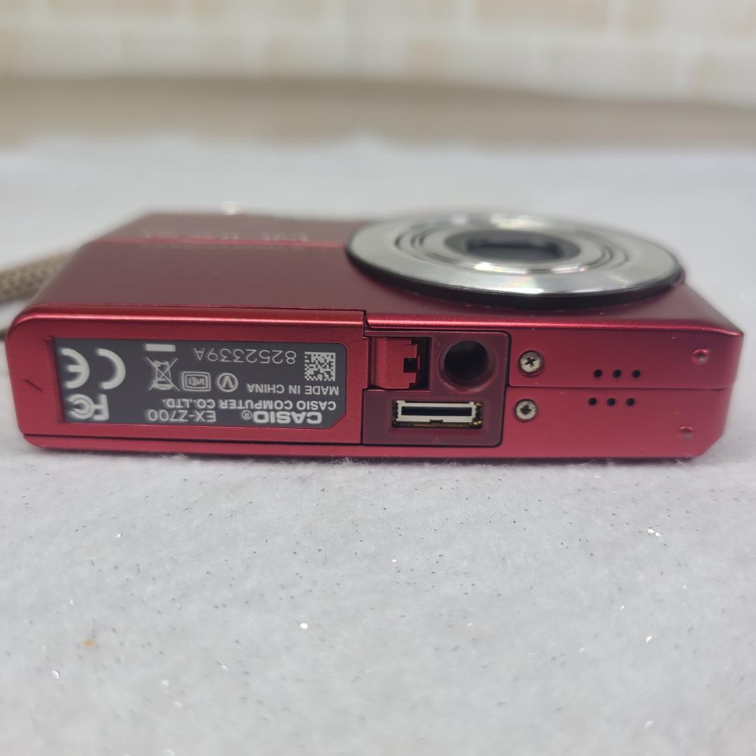 【美品】CASIO カシオ　デジカメ EXILIM EX-Z700 コンデジ