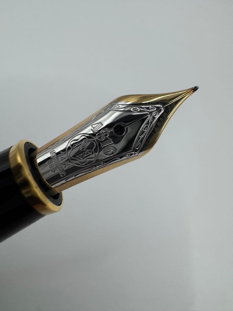 モンブラン 万年筆 マイスターシュテュック 14K585 セット