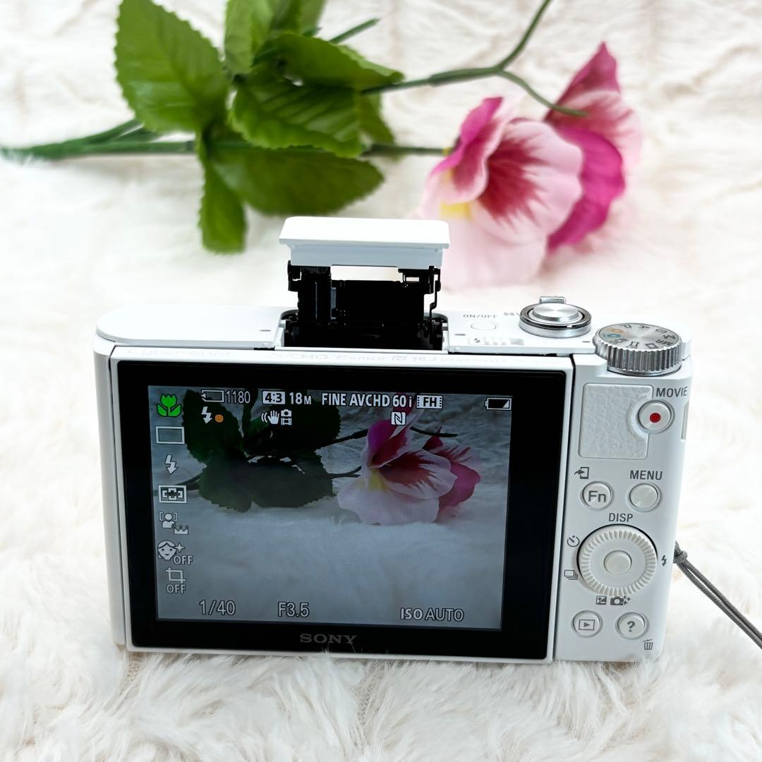 美品・動作良好✨ Sony Cyber-Shot DSC-WX500 ホワイト
