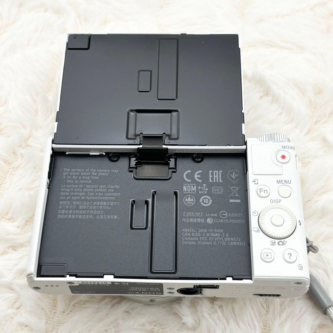美品・動作良好✨ Sony Cyber-Shot DSC-WX500 ホワイト
