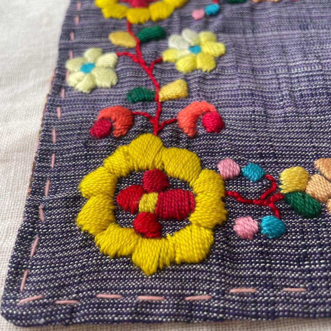 【 La Renaissance 】MARUI ×会津木綿 刺繍祈りのセット