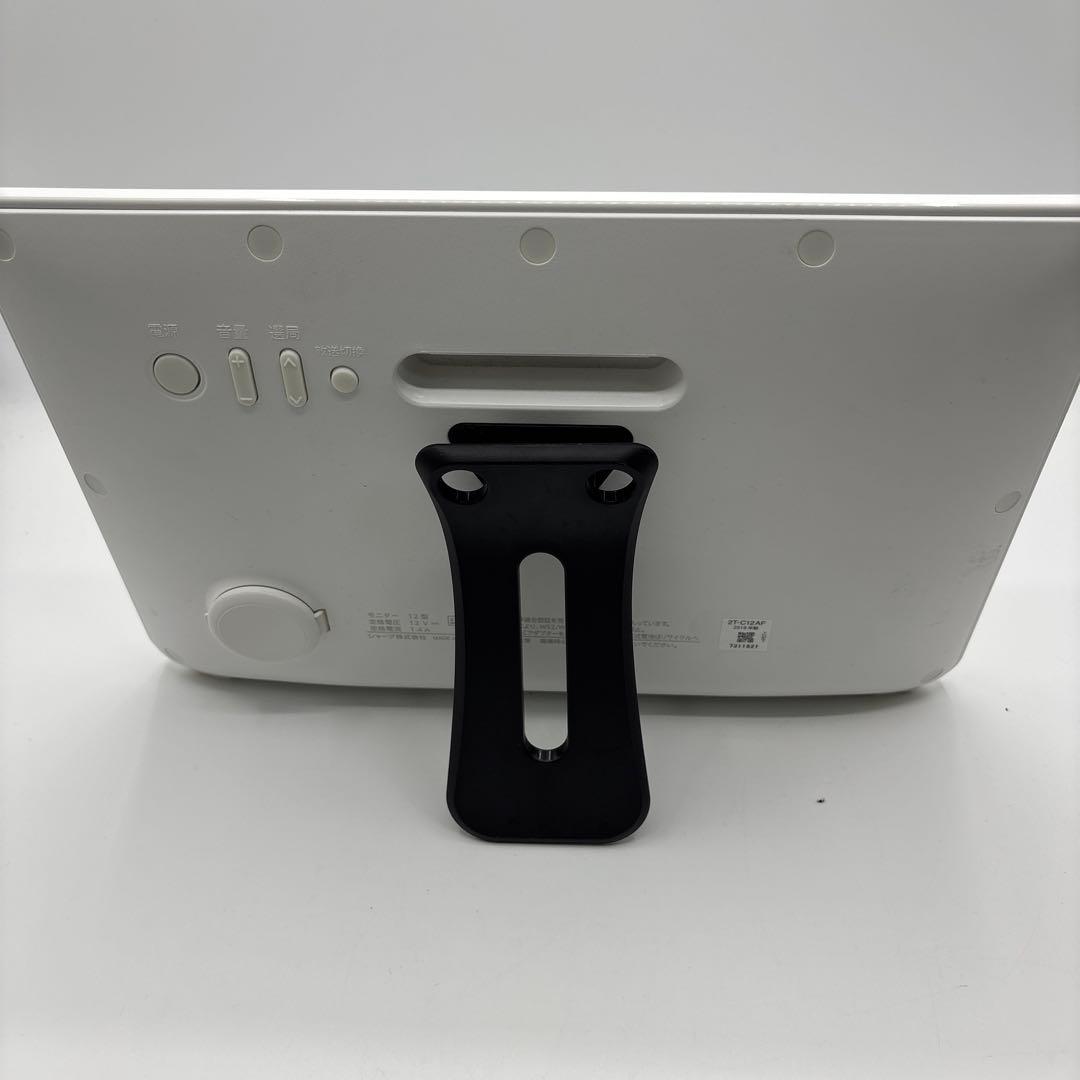 SHARP AQUOS ポータブルテレビ 2T-C12AF-W 12V B010
