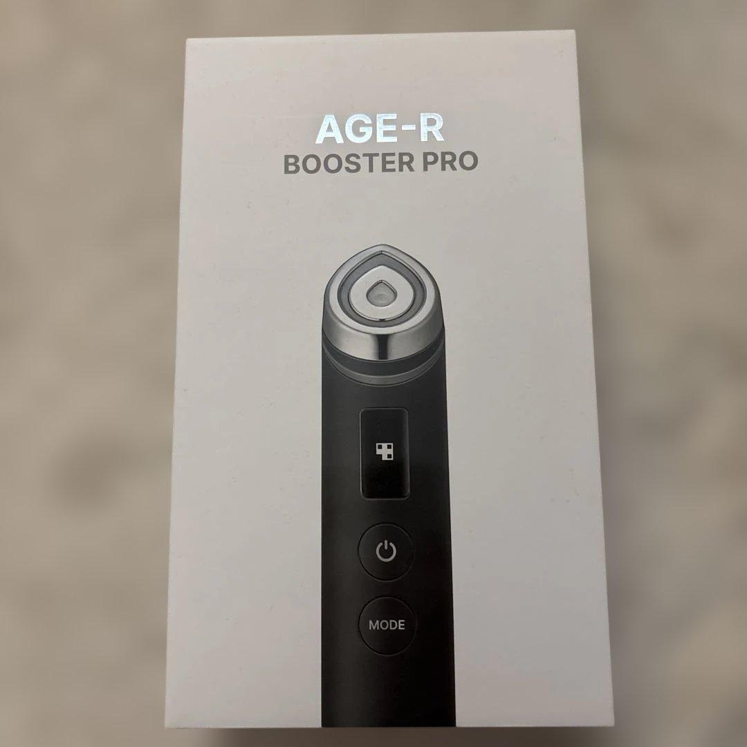 箱付き美品 メディキューブ　美顔器　AGE-R ブースタープロ　ブラック