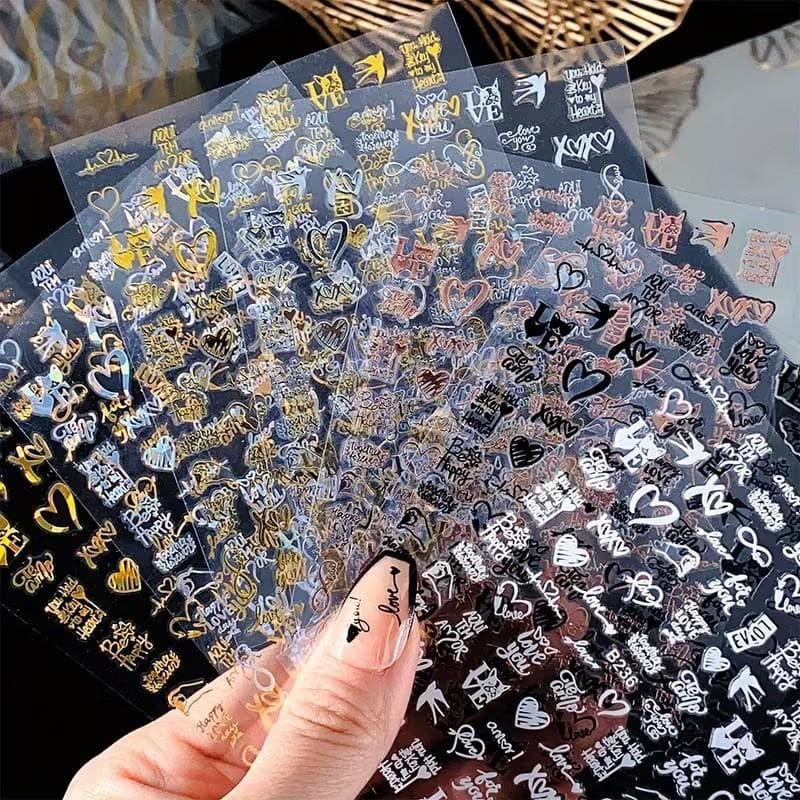 【大特価!!】未使用⭐︎ 約150枚‼︎ / ネイルアートシール セット⑤