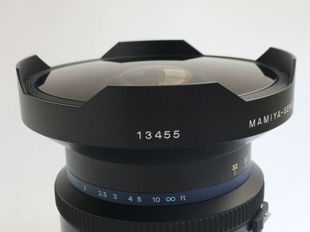 超希少 美品 マミヤ RZ67 37mm F4.5 W FISHEYE レンズ
