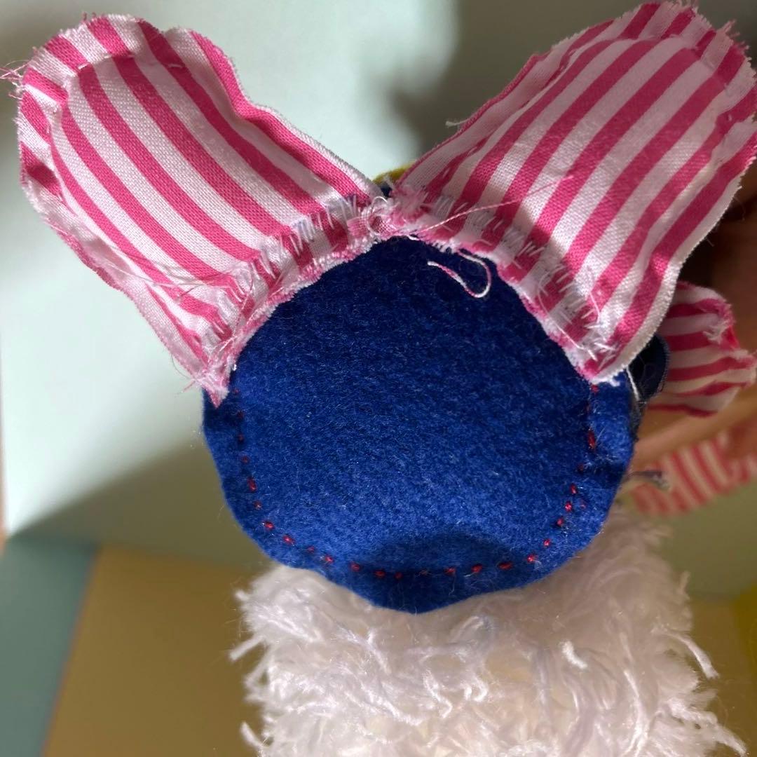 幼陽妖怪獣 ピピビ族 森の子うさぎ ぬいぐるみ ハンドメイド1点もの観賞用