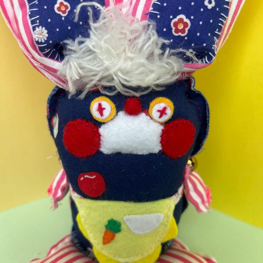 幼陽妖怪獣 ピピビ族 森の子うさぎ ぬいぐるみ ハンドメイド1点もの観賞用