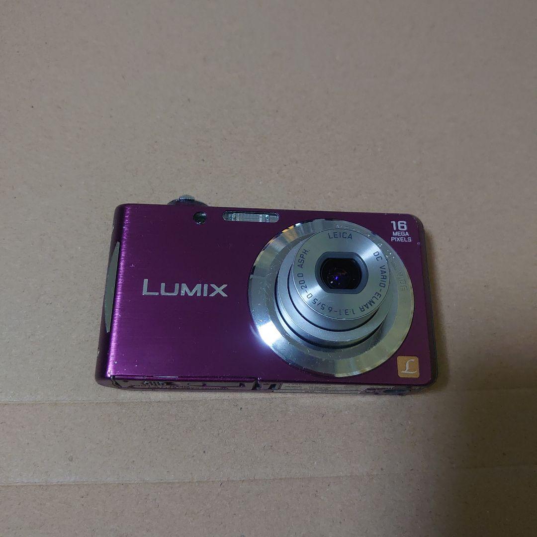 Panasonic LUMIX DMC-FH5 パープル 通電確認済み 現状販売