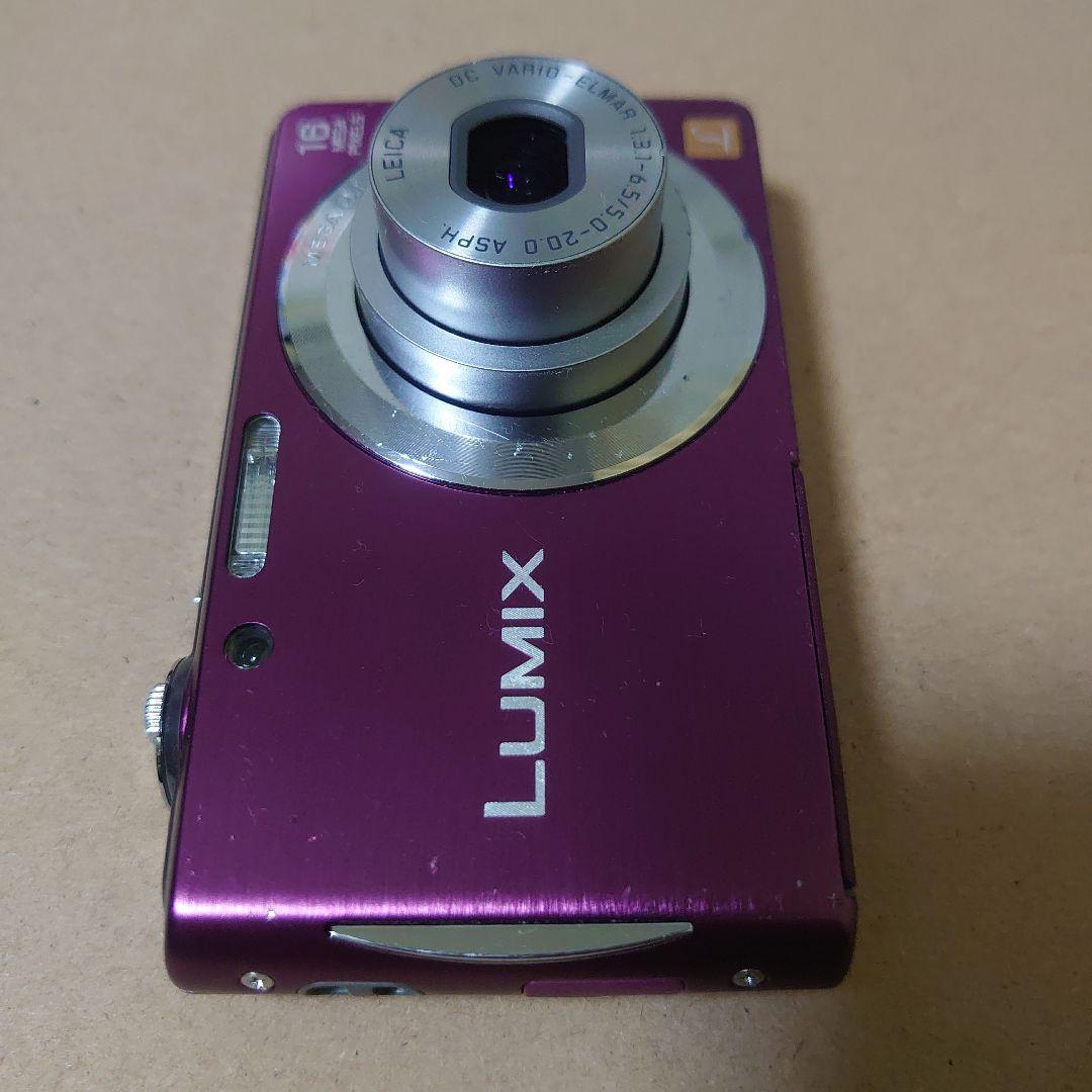 Panasonic LUMIX DMC-FH5 パープル 通電確認済み 現状販売