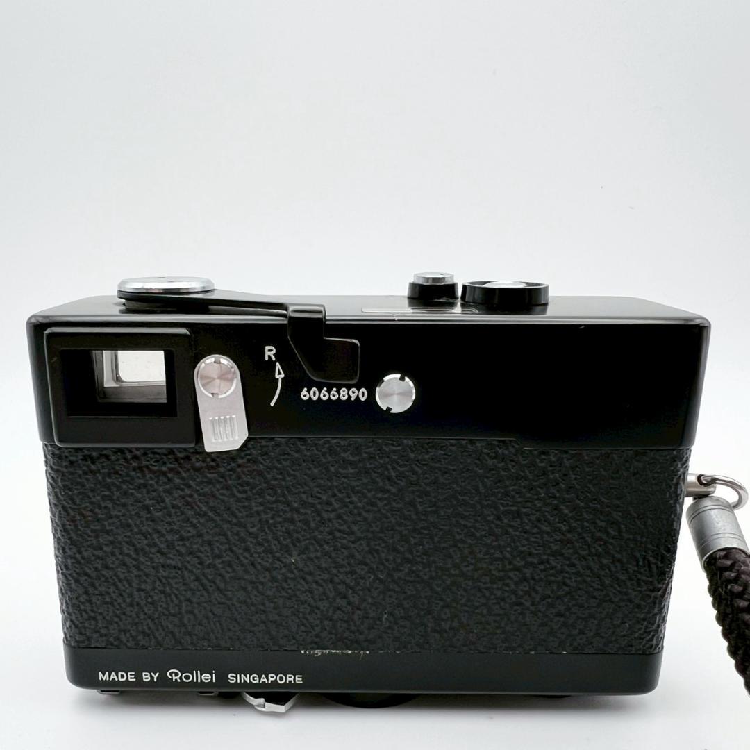 【動作品】Rollei 35 ブラック コンパクト 単焦点 フィルム