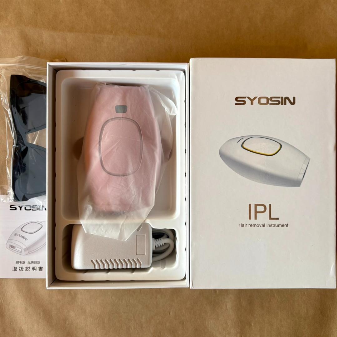 【自宅脱毛お試し価格♪】パルス光 IPL美容器 脱毛ケアしやすいコンパクト設計