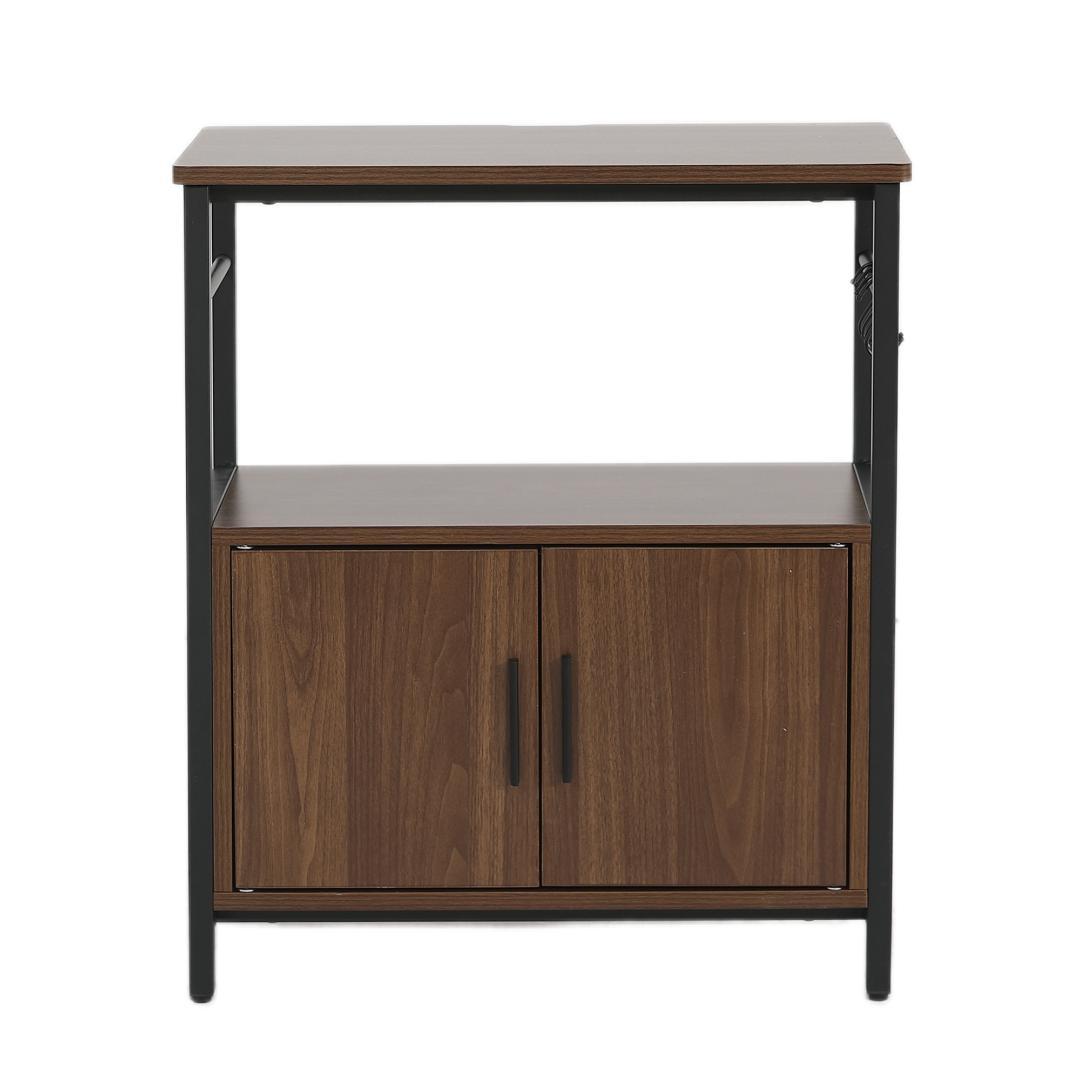 驚きの価格！水槽台 水槽スタンド 耐荷重120kg三段 頑丈フック付きBROWN