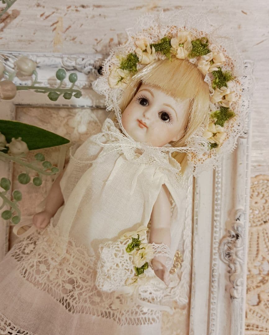 Handmade　ビスクドール　アウトフィット　ミニョネット