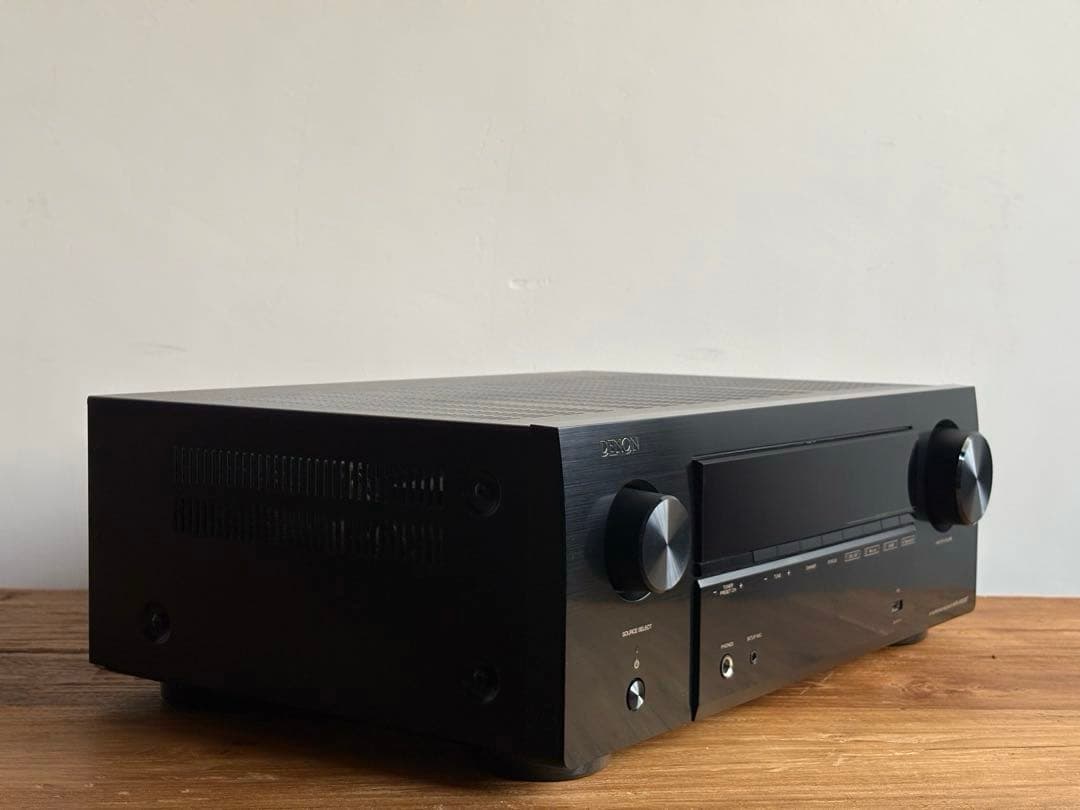 DENON AVR-X580BT ブラック サラウンドレシーバー リモコン付き