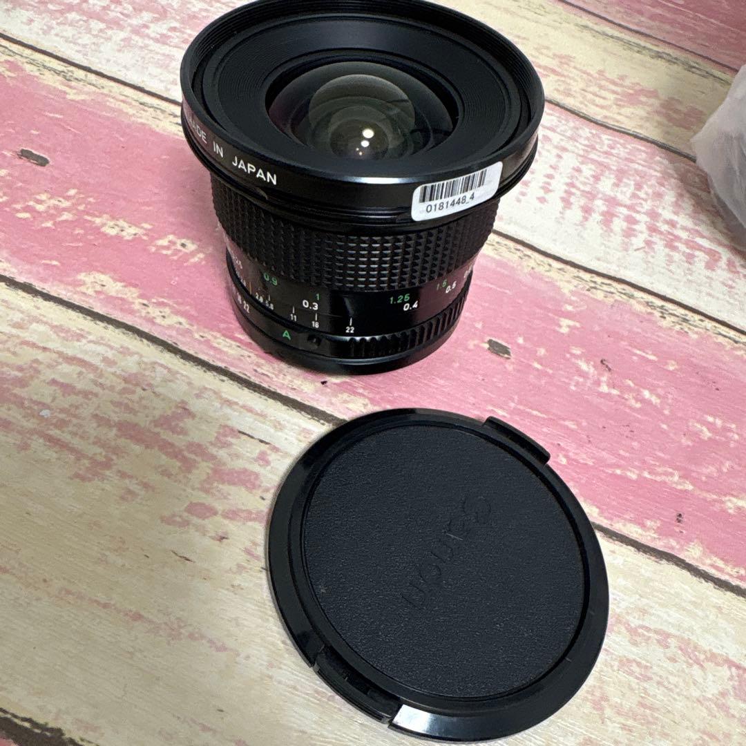 Canon キヤノン New FD 20mm F2.8 現状品