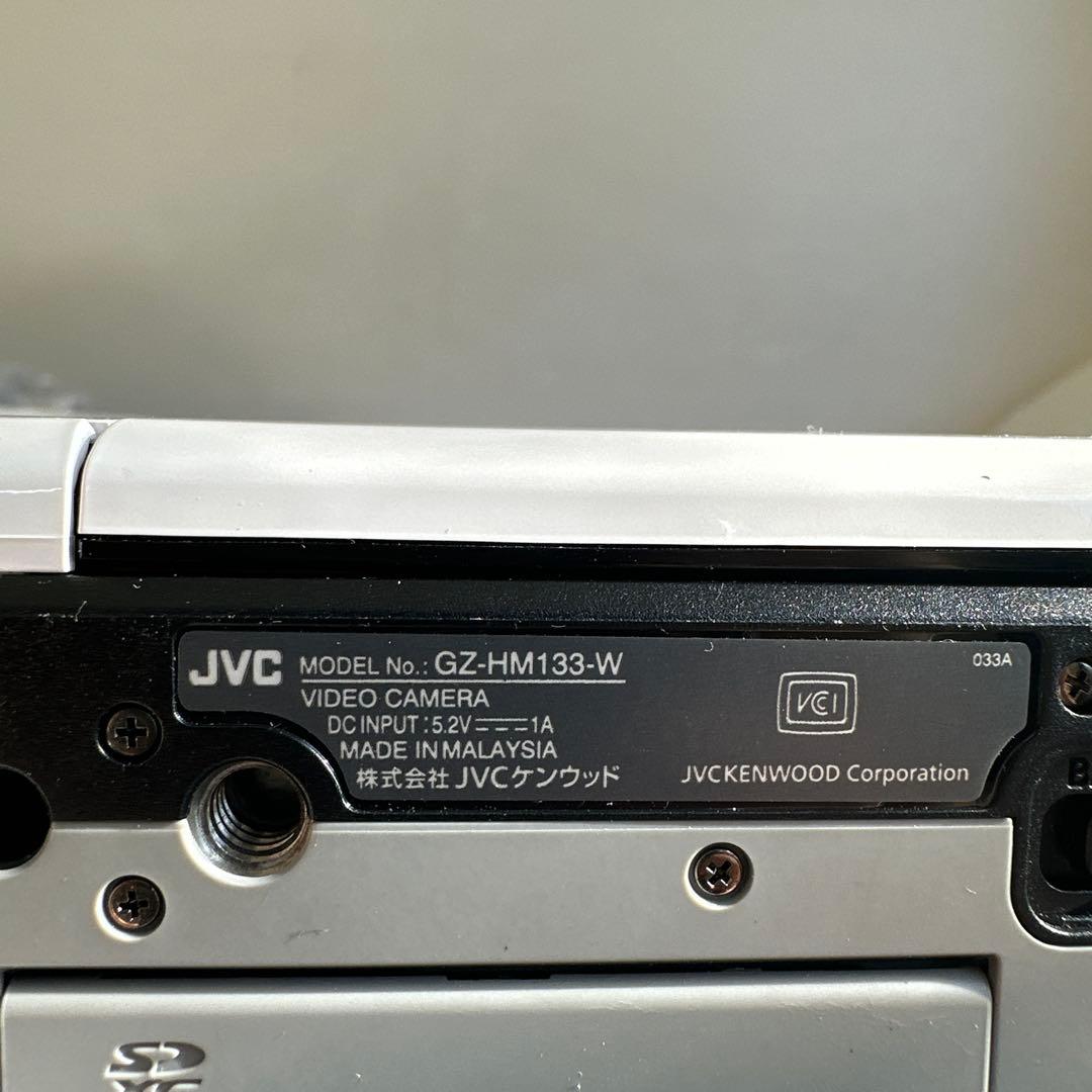 JVC GZ-HM133-W ビデオカメラ