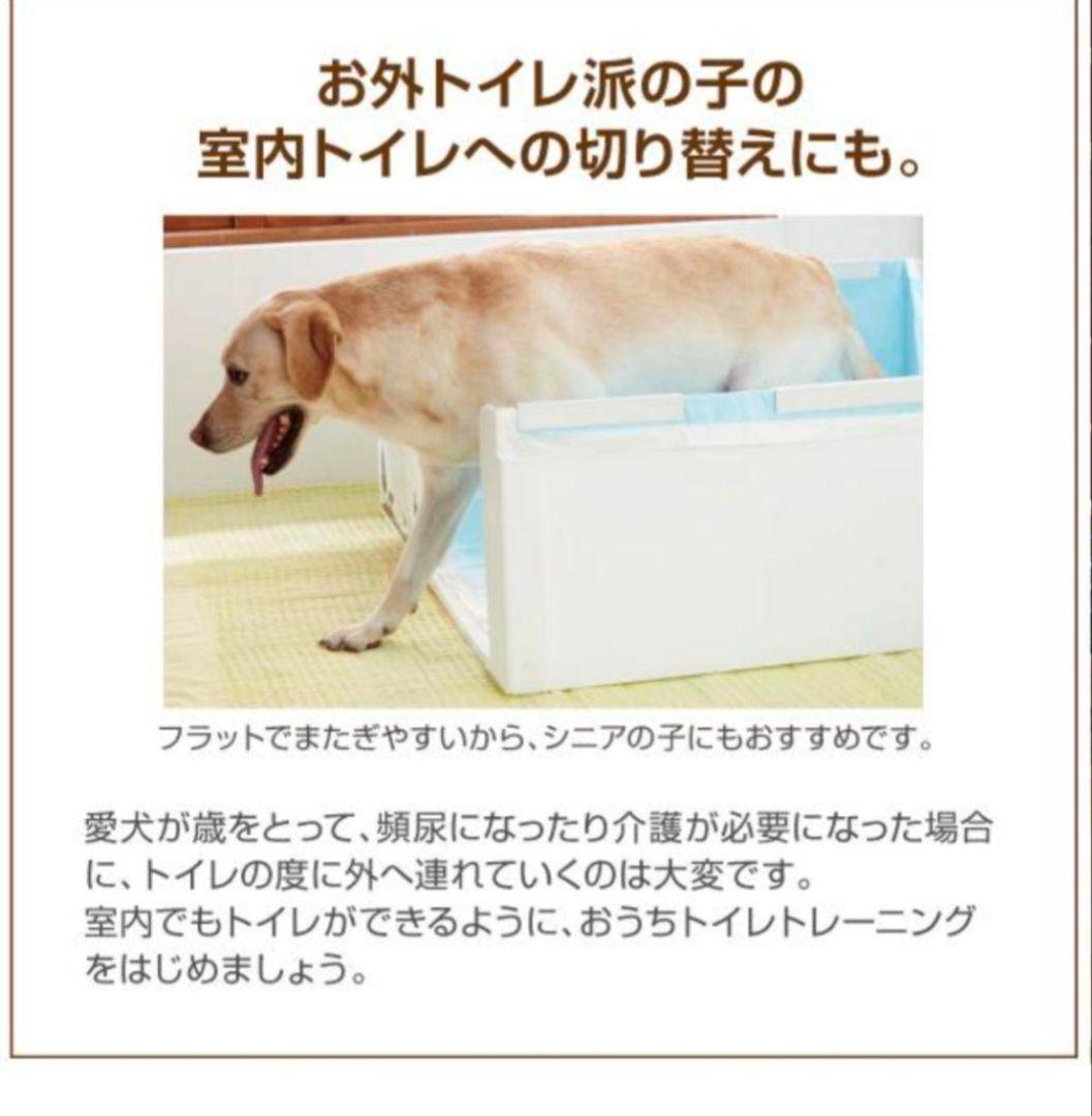 ペピィ　やわらかプラダントイレ　90cm角　犬　トイレ　介護