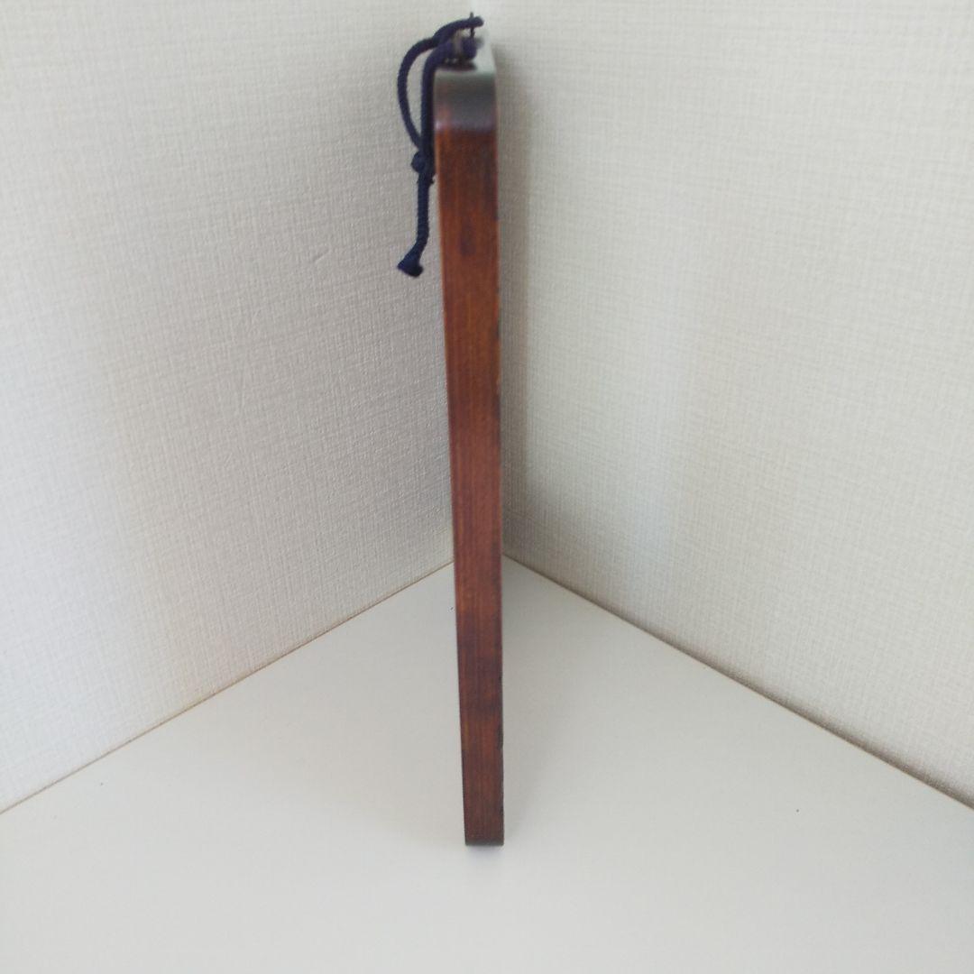 壁掛け鏡　烏城彫　岡山県工芸品　伝統工芸品