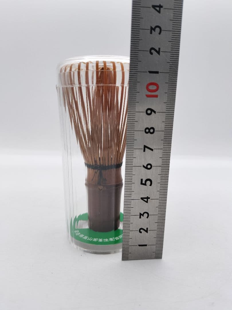 c275【新品・未使用】国産 高山茶筅 煤竹 荒穂 井上若狭 紙箱 茶道具 茶筌