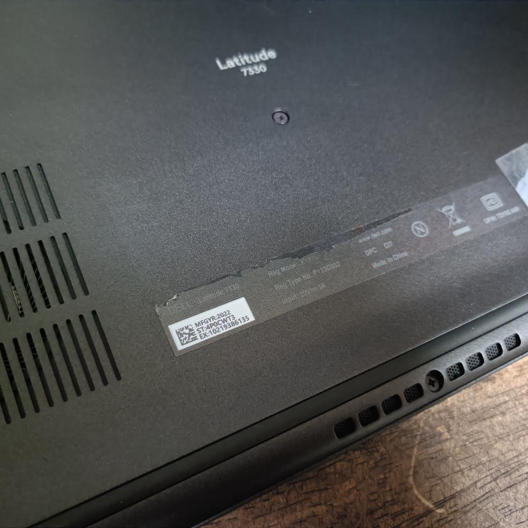 【美品】DELL 13.3型 軽量 第12世代i5 16GB オフィス n154