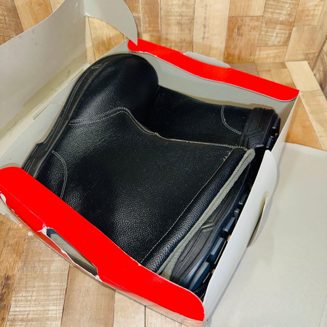 新品 未使用品！シモン安全靴28cm（半長靴）SS44黒 革製 Simon