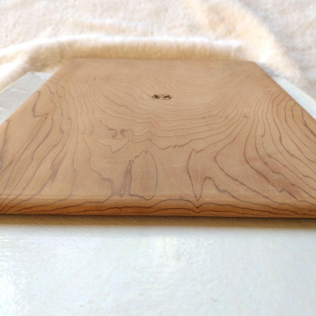 茶道具　薄板　杉木地　竹内不山（人間国宝）作　紙箱